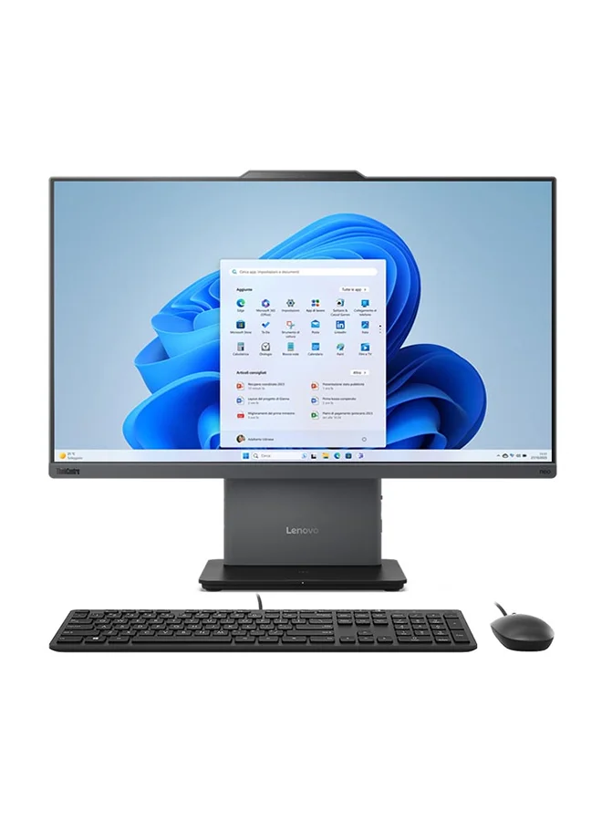 All-in-One Desktop PC 24-Inch Display Intel Core i5-13420H 8GB RAM 512GB SSD UHD Graphics English/Arabic Keyboard (Black) 1agcb