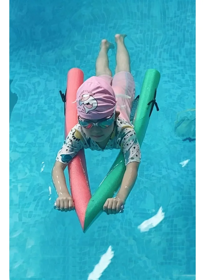 Premium Children Swimming Floating Board with Ergonomic Handles (Non-Inflatable, 45cm x 30cm) ds9nx
