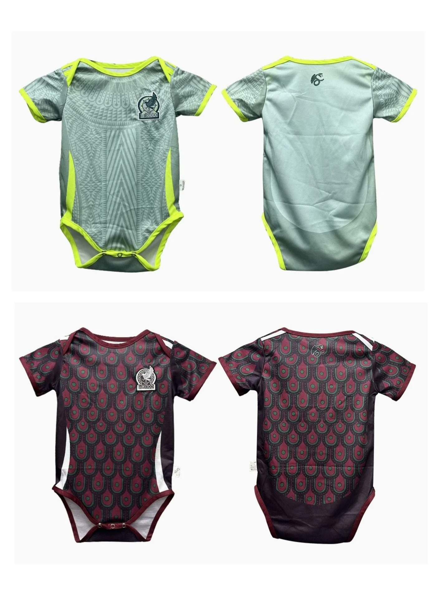 Premium Football-Themed Baby Onesies (2-Pack, Soft Cotton, Unisex) xuy1j