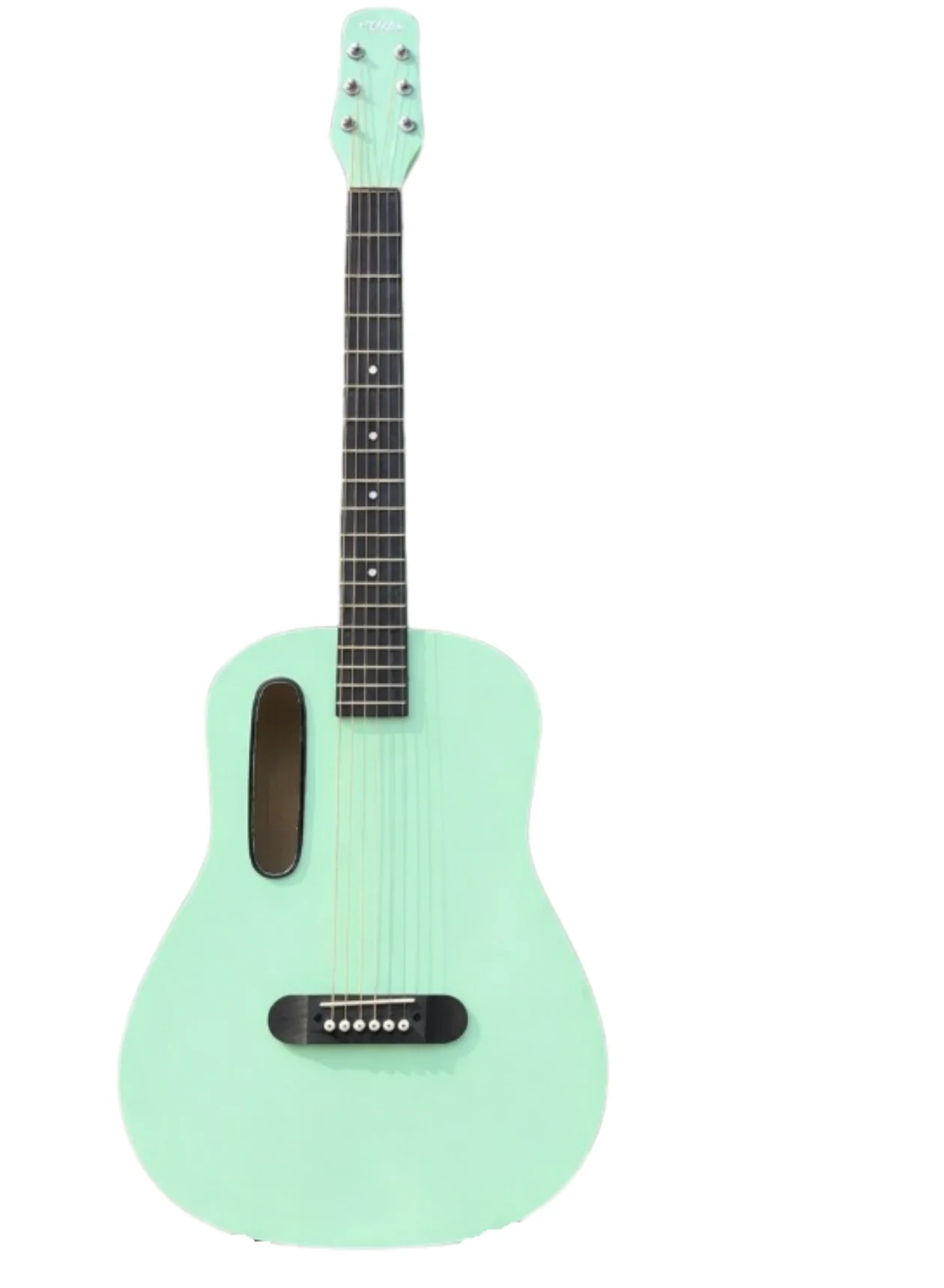Megarya Signature Series 38-inch Acoustic Guitar African Wood Body Lightweight Portable Instrument for Beginners j8krk
