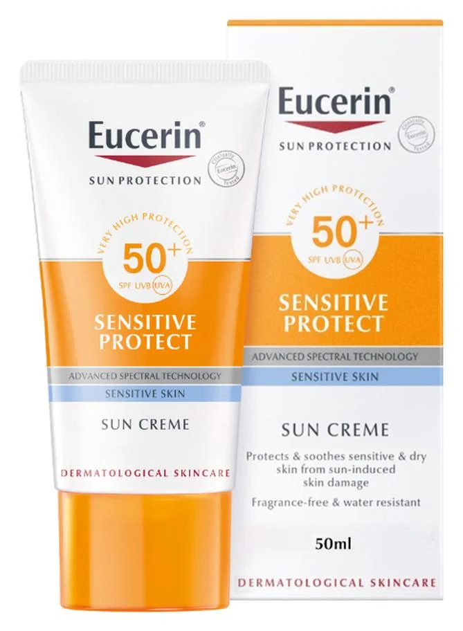 Sensitive Protect Sun Cream For Sensitive & Dry Skin Premium UV Protection (50 mL) r4fns