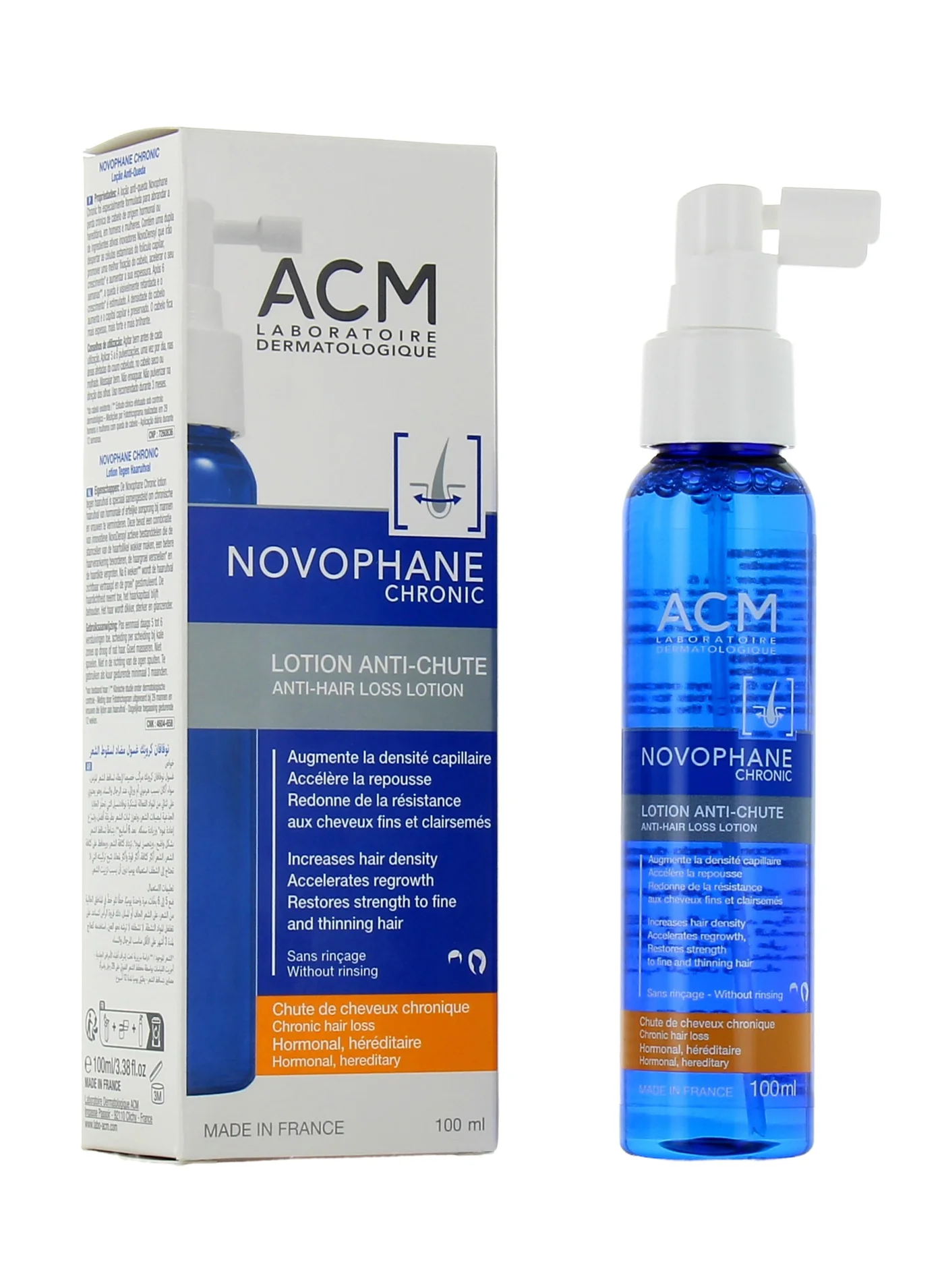 ACM Novophane Hair Density Lotion for Thinning-Prone Hair (100 mL) jcrr1