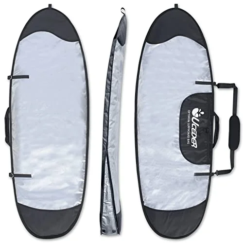 UCEDER Surfboard Protective Cover and Storage Bag for Outdoor Travel (155 cm) qy2j1