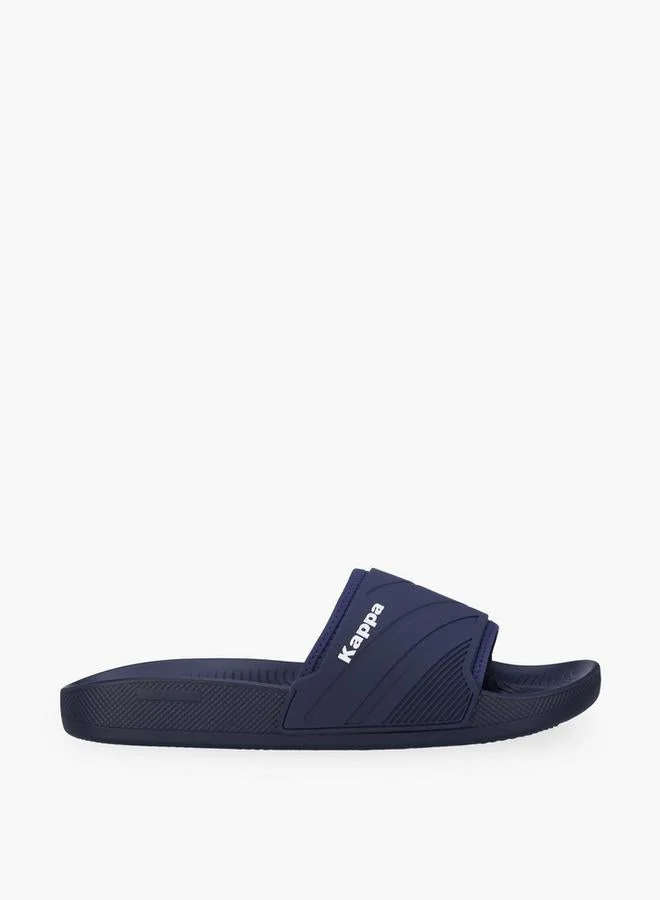 Premium Men Textured Slides Lightweight Non-Slip Casual Sandals for Daily Wear (Black, 42 EU) op92i