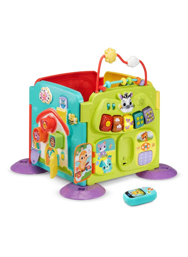 Premium 4-In-1 Baby Activity Center Interactive Learning Station for Toddlers (Multicolor) mlct9
