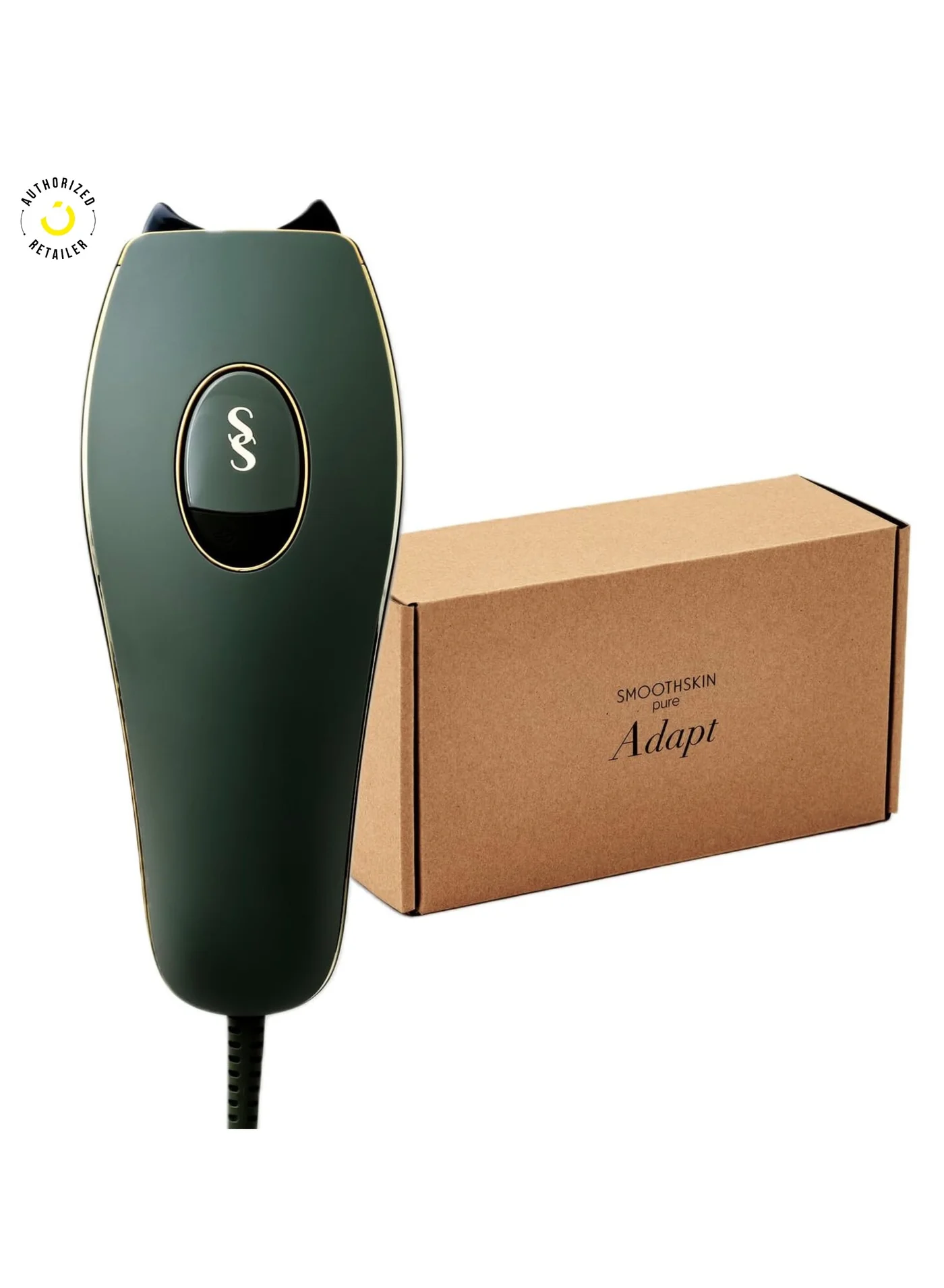 SmoothSkin Adapt IPL Hair Removal Device (Green) Professional Home Use System for Men and Women btp1r