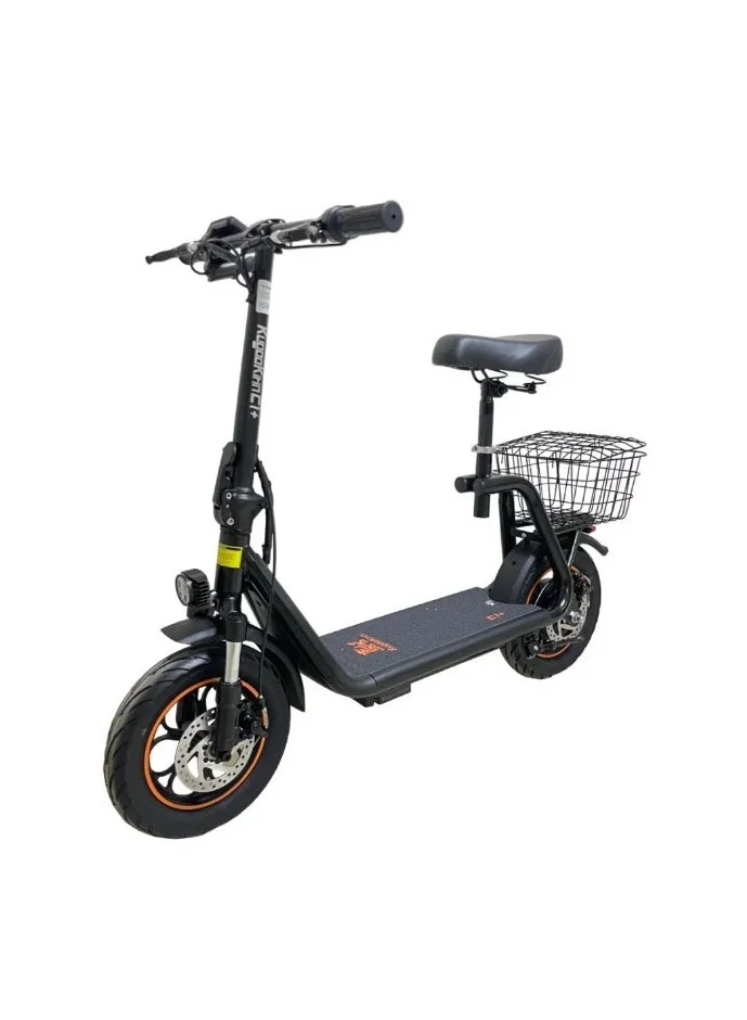 Premium Electric Scooter 500W Motor 35km Range 45kmh Speed (Adult, Black) nm34g