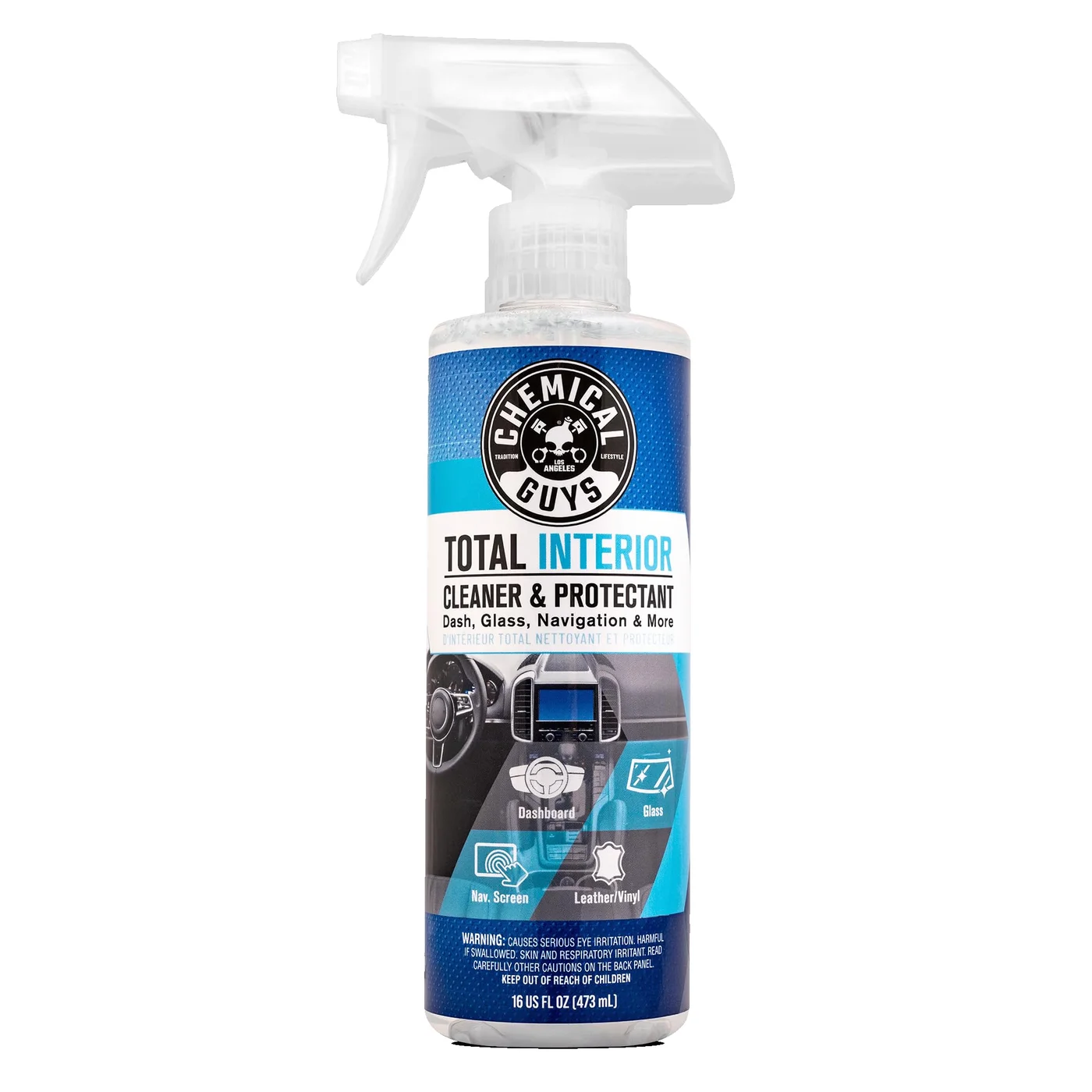 Premium Interior Cleaner and Protectant for Leather Vinyl Plastic Rubber and Glass (473 mL) yiynw