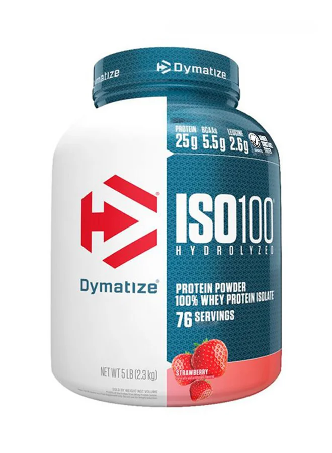 Premium Hydrolyzed Whey Protein Powder Strawberry Flavor (2.3 kg) xrgp8