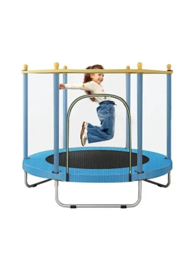 Beauenty Kids Trampoline with Safety Enclosure Net for Indoor and Outdoor Garden Play (140 cm) 2jbik