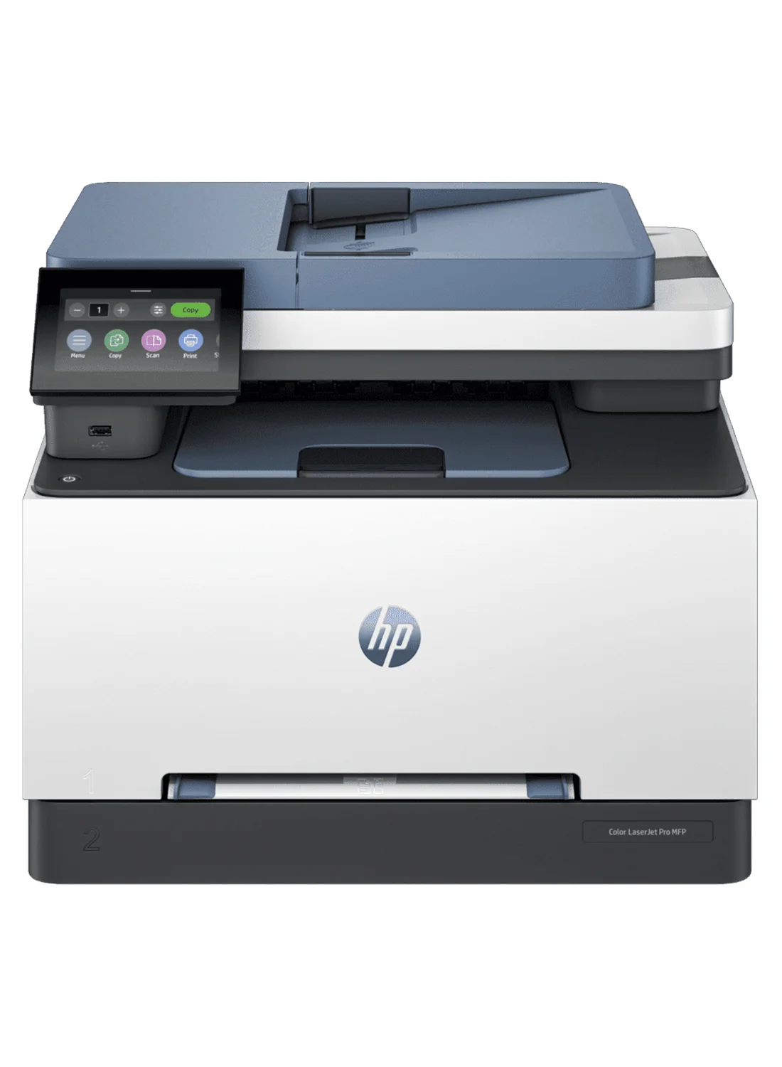 Professional All-in-One Color Laser Printer, Duplex Printing with Scanning and Copying, Compact Office Desktop Solution (White, 25 ppm) 1iyxo
