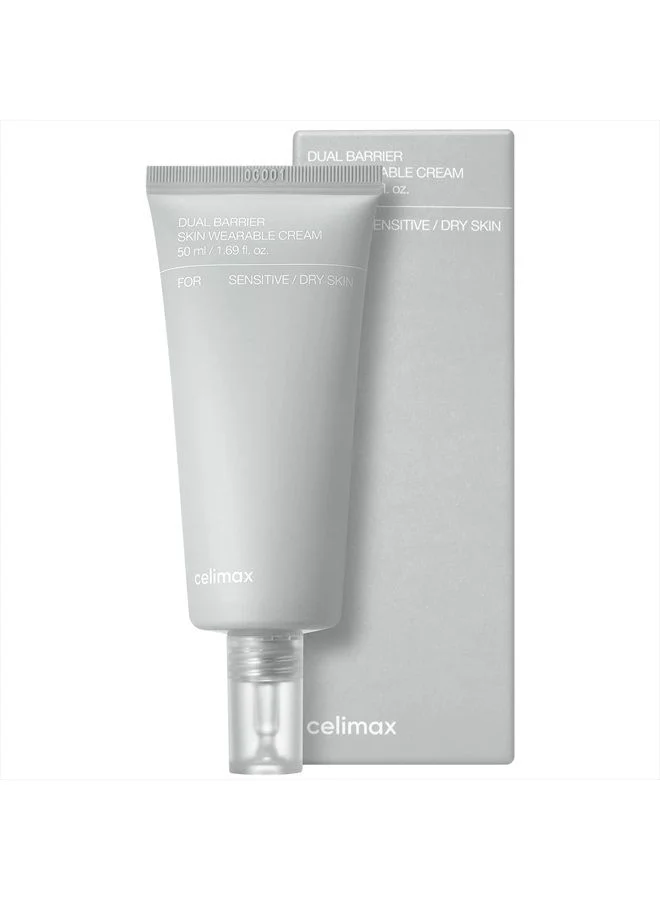 Celimax Dual Barrier Skin Wearable Cream with 5 Ceramides Hyaluronic Acid and Panthenol (50 mL) uhwu7