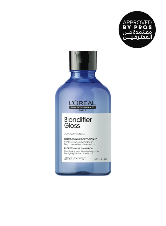 Professional Blondifier Gloss Shampoo for Radiant Blonde Hair (300 mL) 6lm1r
