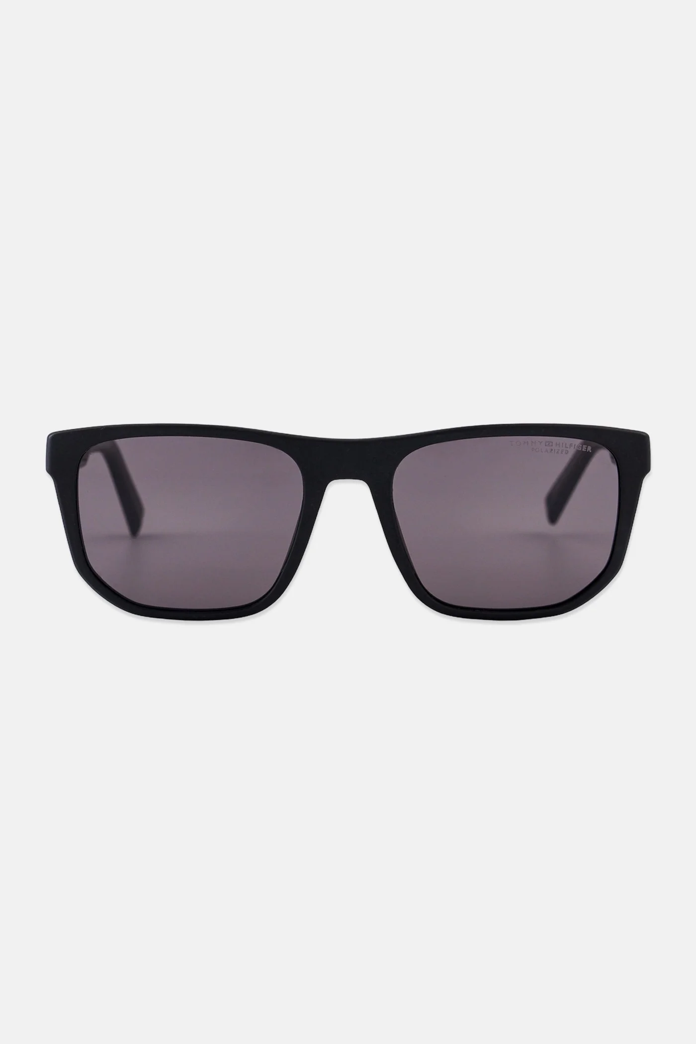Premium Rectangular Sunglasses for Men, Lightweight UV Protection Eyewear, Classic Black Frame (One Size) 464ig
