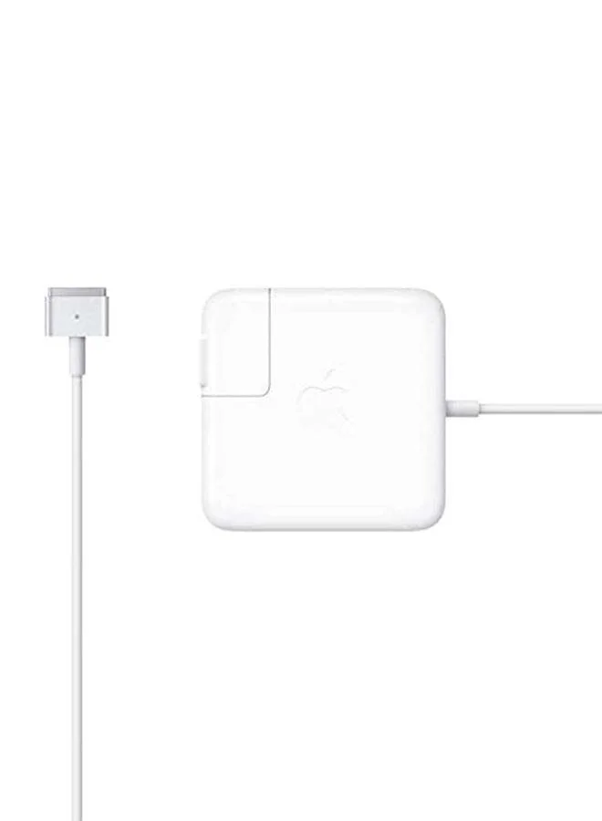 Premium Smart 45W Laptop Power Adapter (3-Pin Plug) High-Speed Charging Accessory for Portable Notebooks (White) f2yu6