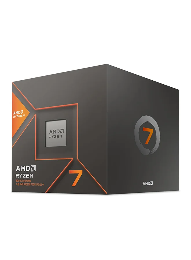 Ryzen 7 8700G Desktop Processor 8-Core 16-Thread 5.1 GHz Max Boost with Integrated Graphics (AM5 Socket, Grey) tn4qk