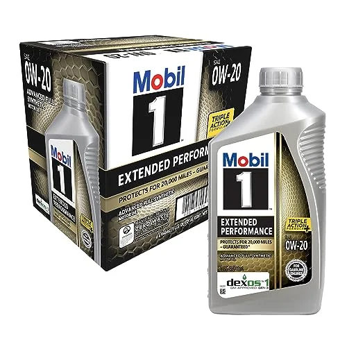 Premium Full Synthetic Motor Oil 0W20 High-Performance Engine Lubricant (6-Pack, 946 mL per unit) ft2gm