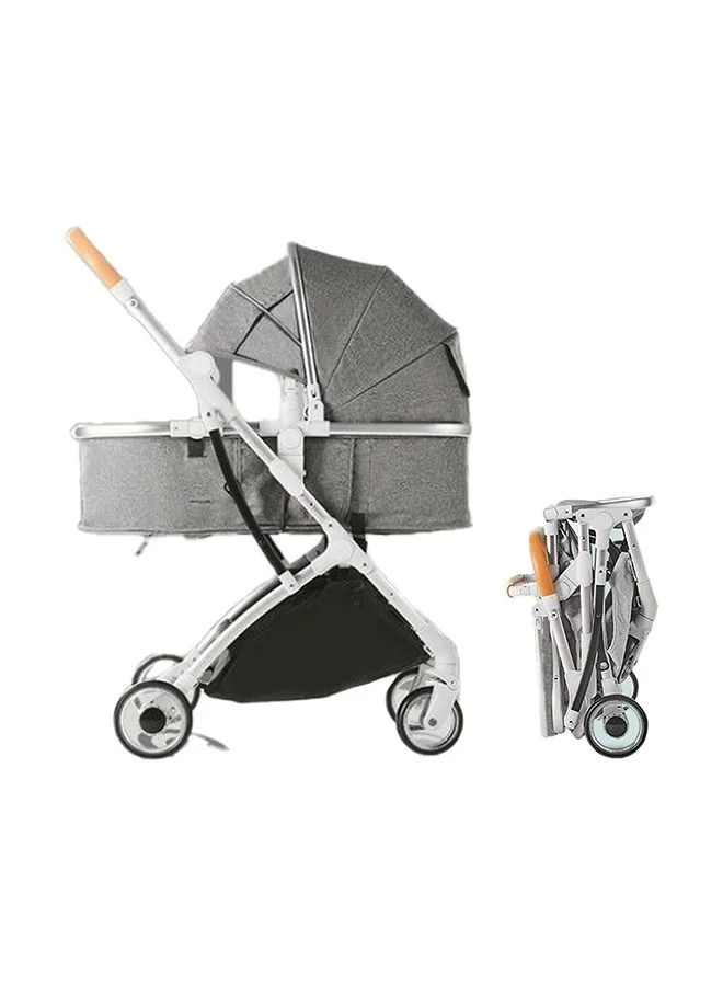 GT-Wheel Portable Baby Stroller Lightweight Travel Pram for Newborns (Premium Grey) 6ezsw