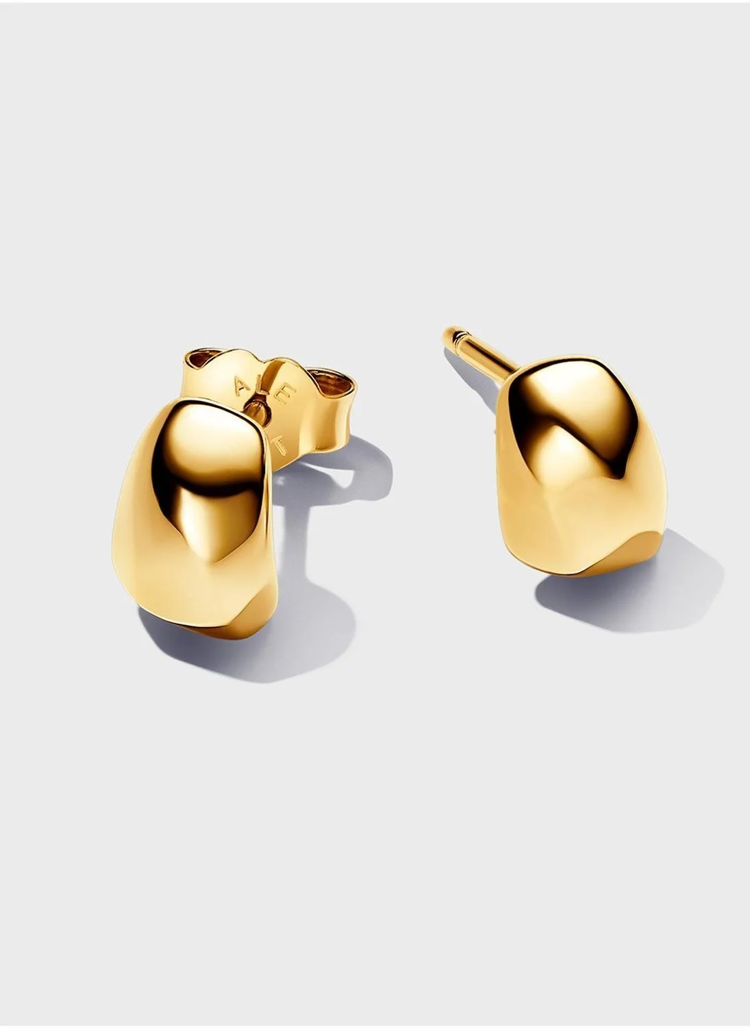 Premium 14K Gold Plated Stud Earrings Minimalist Elegant Jewelry For Women bsexl