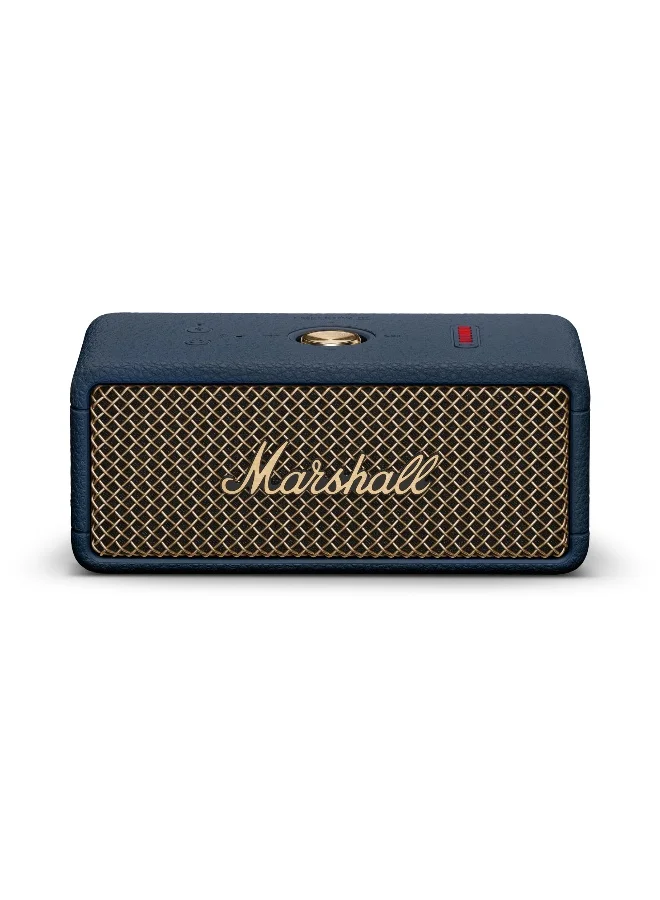 Premium Portable Bluetooth Speaker Wireless Audio System Water Resistant Design (Midnight Blue) w37ci