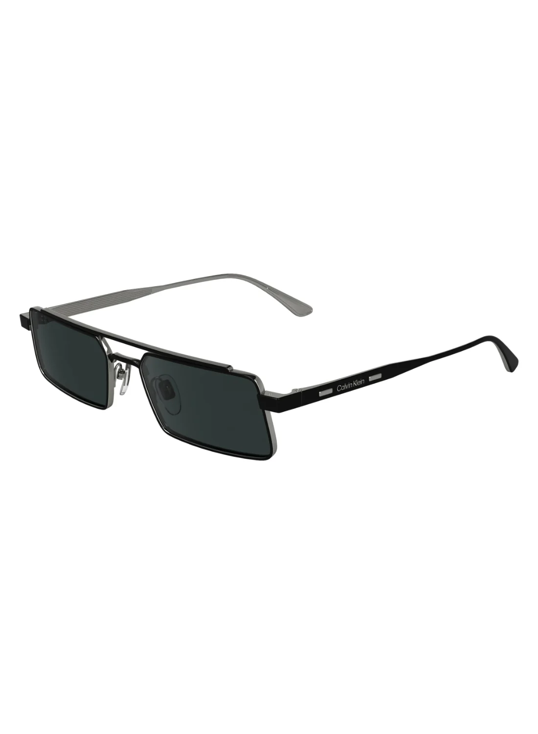 Premium Full Rim Metal Sunglasses Matte Black (55mm Lens Width) ij95l