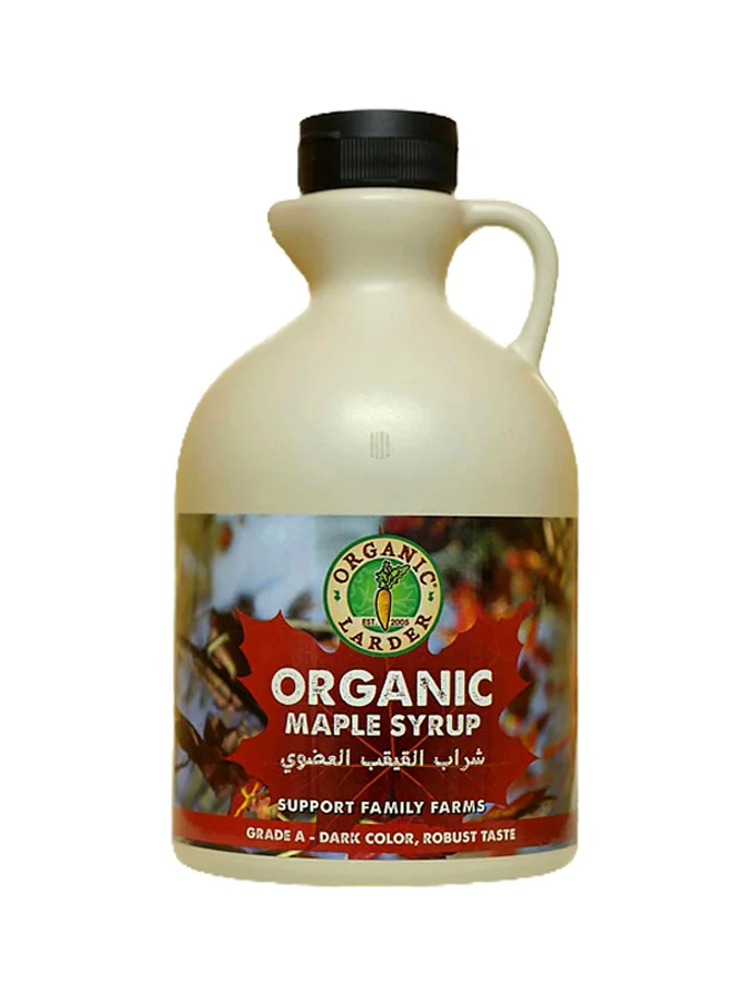 Organic Larder Pure Maple Syrup Premium Grade Natural Sweetener (950 mL) bcrs7