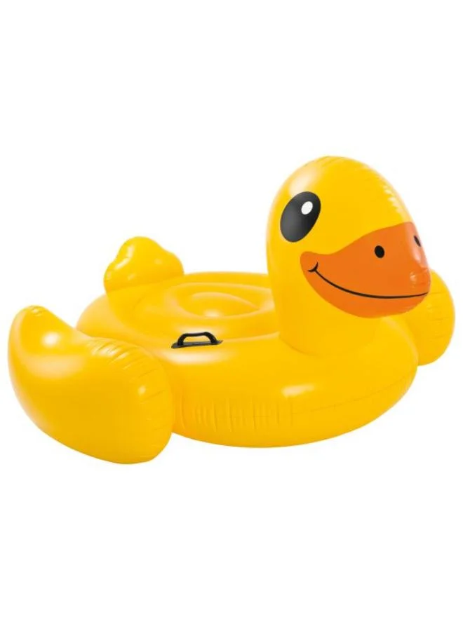Premium Inflatable Duck Pool Float (Large, 147 cm x 147 cm) 4jw21