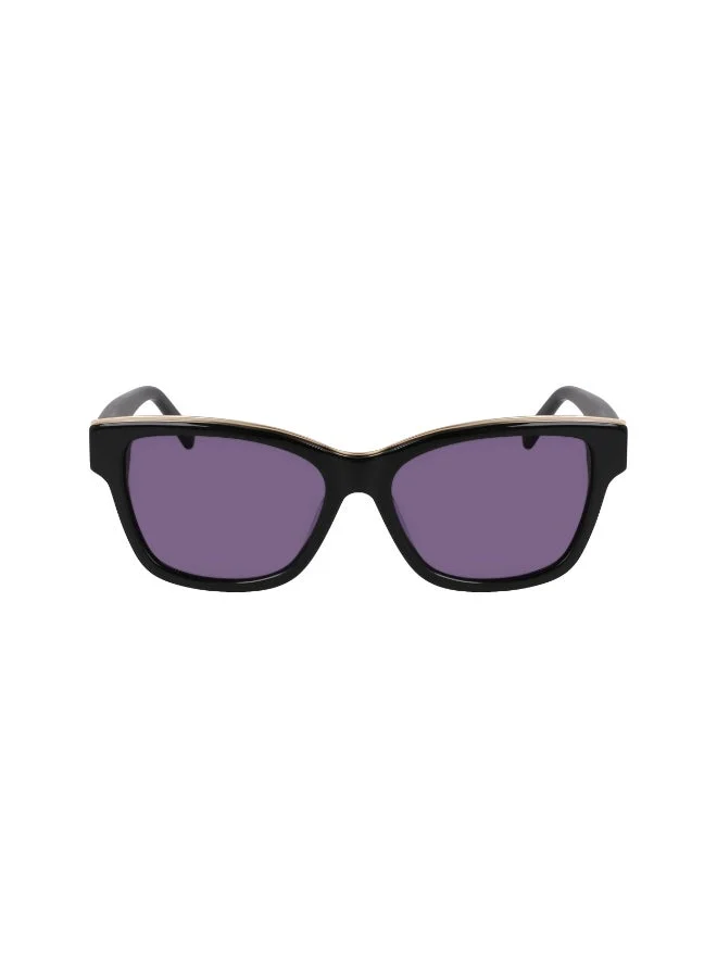Premium Acetate Full Rim Sunglasses for Women (One Size, Black) 2qqr1