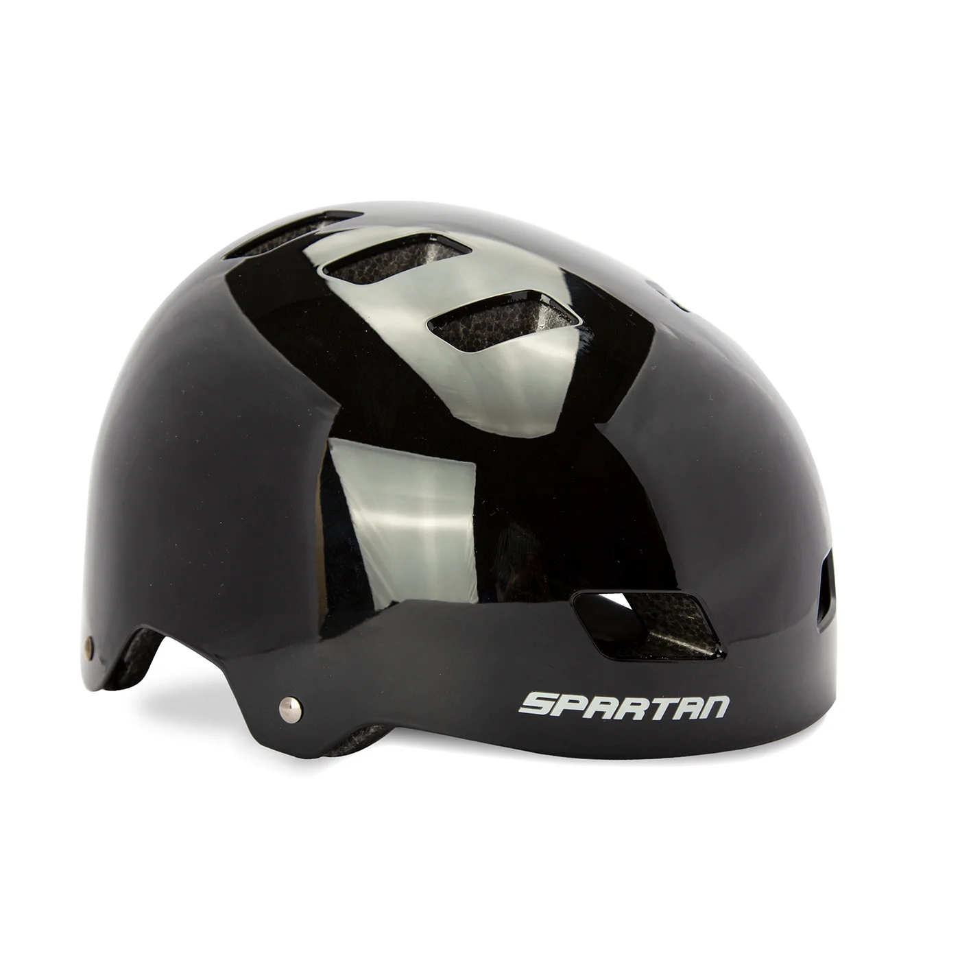 Spartan Mirage Kids Multi-Sport Skate Helmet (Midnight Black, 53¨C56 cm) 8p4qu