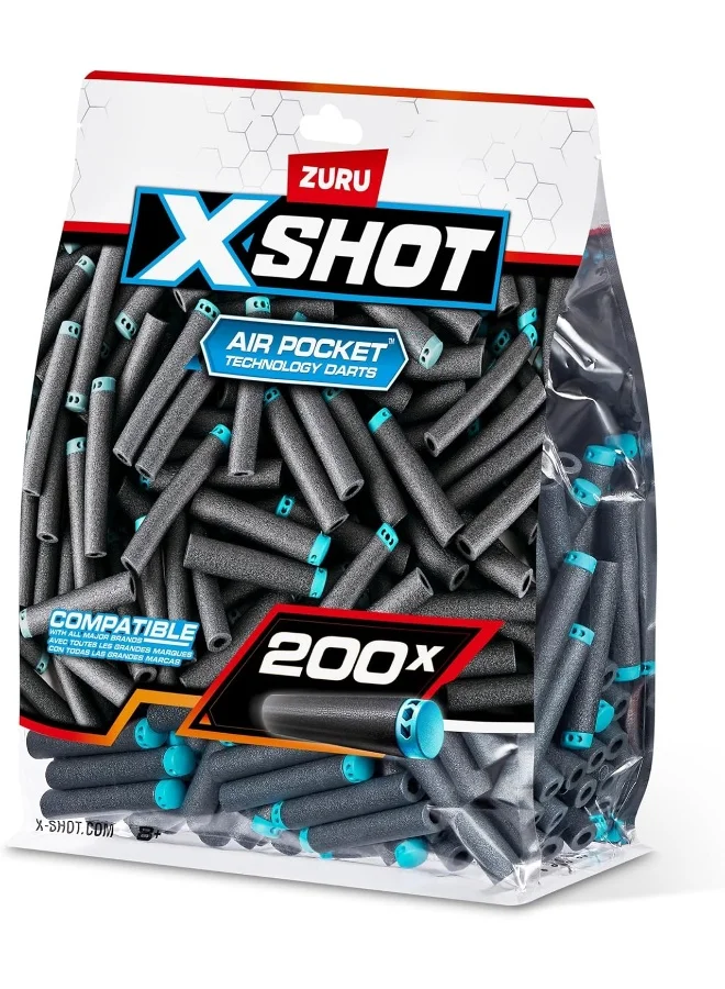 Premium Foam Dart Refill Pack for Blaster Toys (200 Pieces) ic3j3