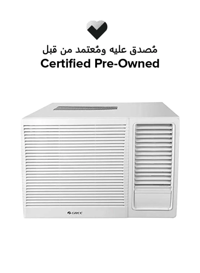 Premium Window Air Conditioner 1.5 Ton Rotary Cooling System (White, 1800 W) 7ysmb