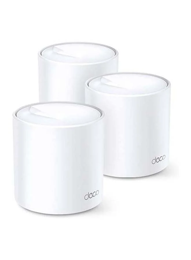 AX1800 Whole Home Mesh Wi-Fi 6 System Premium Wireless Router Replacement (White, 3-Pack) 88kcq