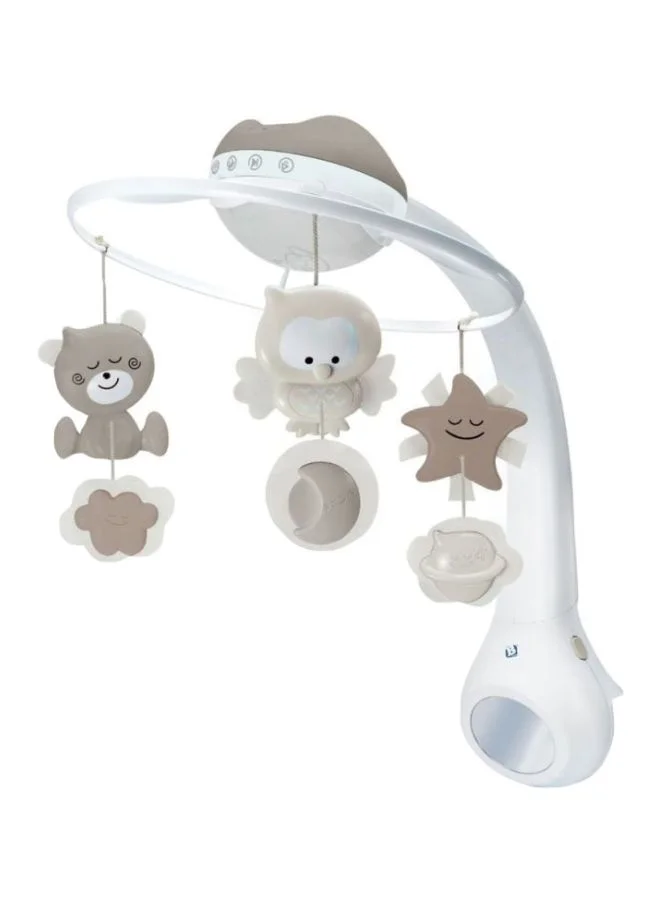 Infantino 3-In-1 Musical Mobile Crib Attachment (Brown, Newborn) wok5x