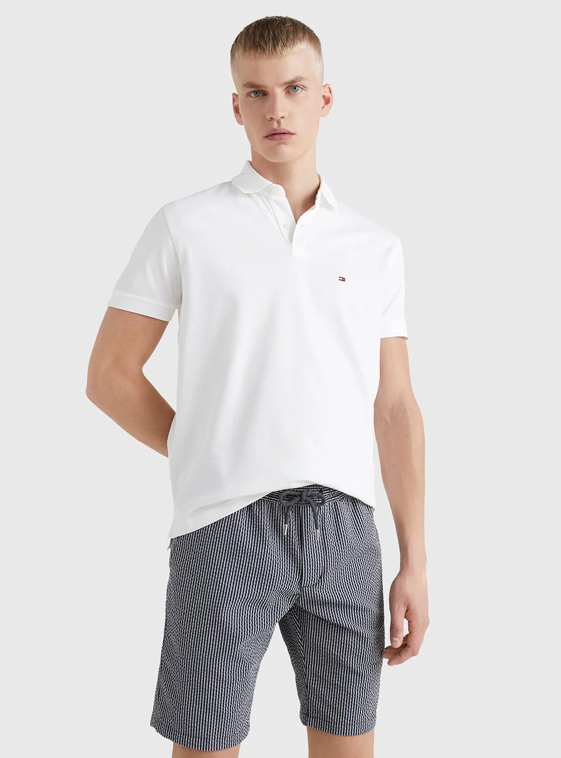 Premium Regular Fit Pique Polo Shirt Breathable Cotton Fabric for Men (Solid, Large) k2vx1