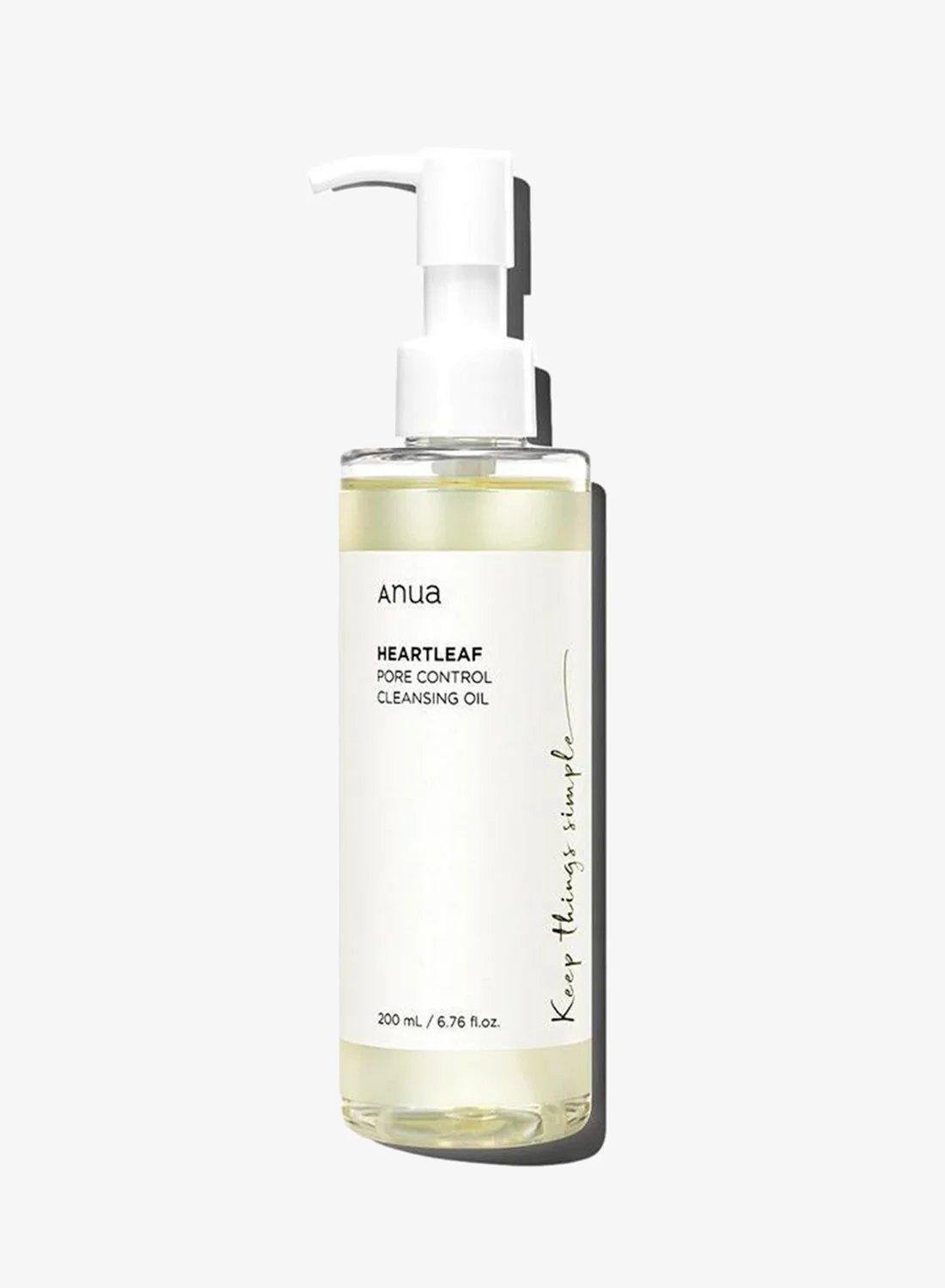 Anua Heartleaf Pore Control Cleansing Oil Premium Facial Makeup Remover (200 mL) cmpxc