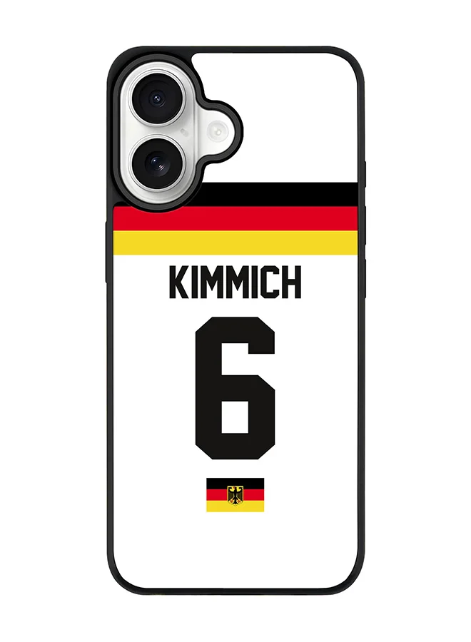 Stylizedd Magnetic Phone Case for Smartphone 17 - Germany Football Design (Slim, Polycarbonate, Compatible with MagSafe) smtg2