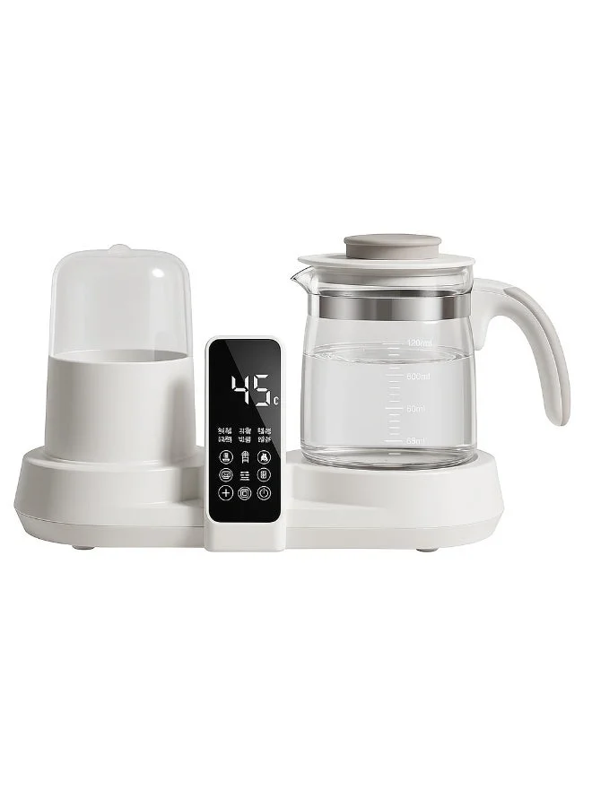 Nihon 6-in-1 Baby Care Station with Electric Kettle and Sterilizer (1200 mL) 5puwa