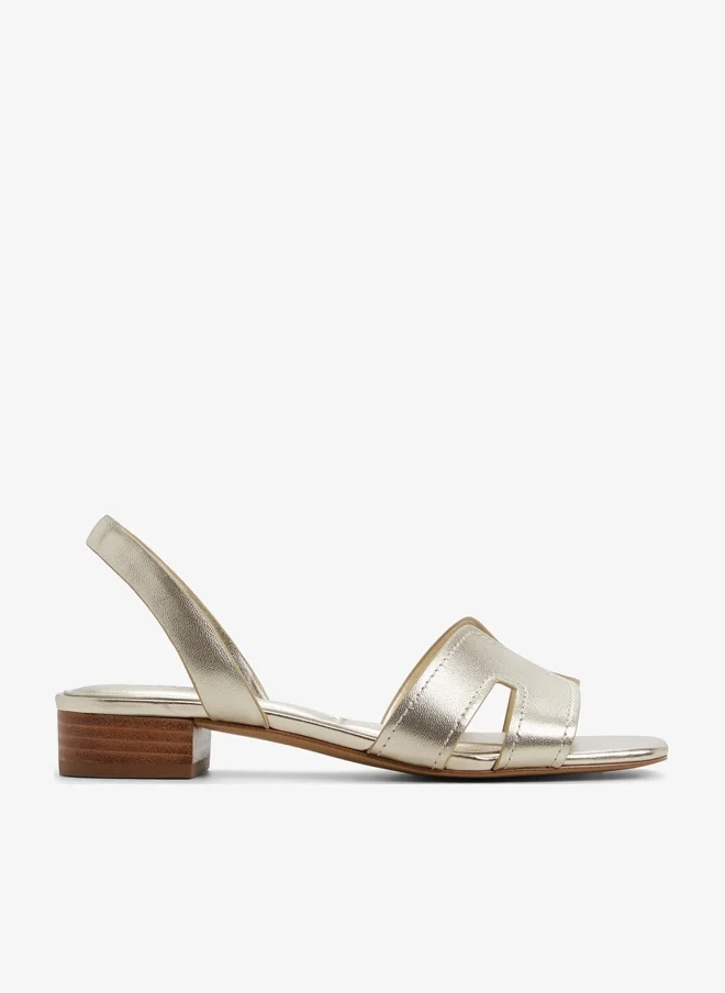 ALDO Sling Back Flat Sandals Premium Open-Toe Footwear for Women (Beige, 38 EU) ylgjs