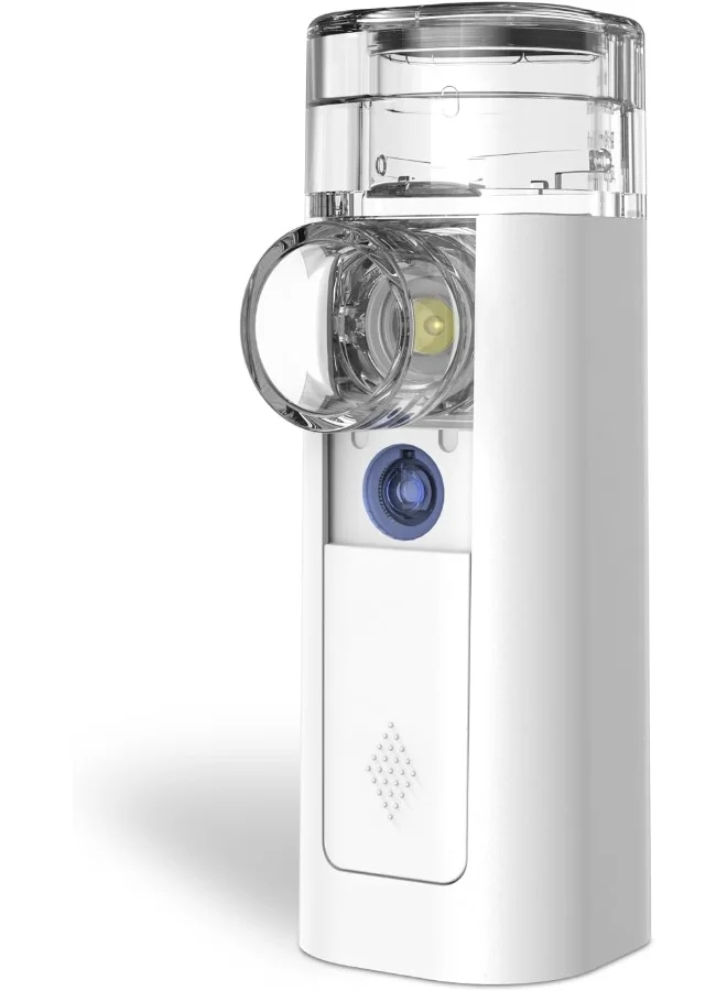Portable Mesh Nebulizer Handheld Silent Inhaler for Respiratory Support (Compact Design, 1 Unit) wdje4