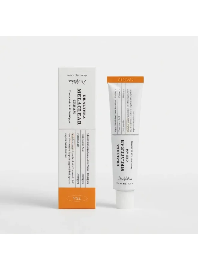 DR.ALTHEA Melaclear Cream with Tranexamic Acid and Niacinamide for Dark Spots (20 g) jwba4