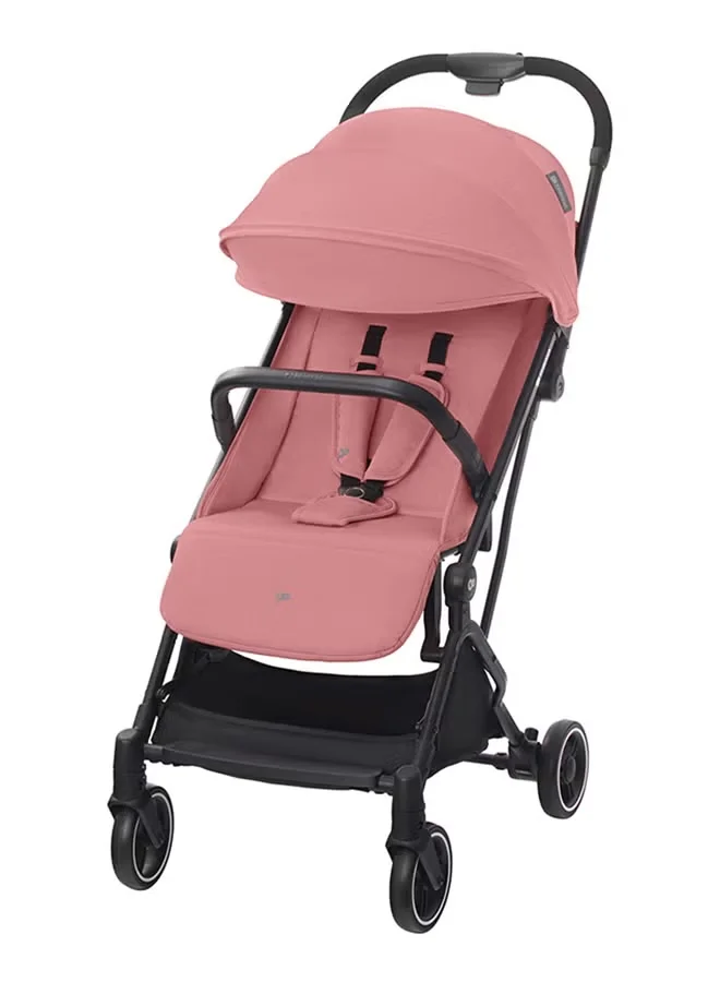 Premium 2-in-1 Lightweight Stroller and Infant Car Seat Travel System (Dahlia Pink) 6n1je