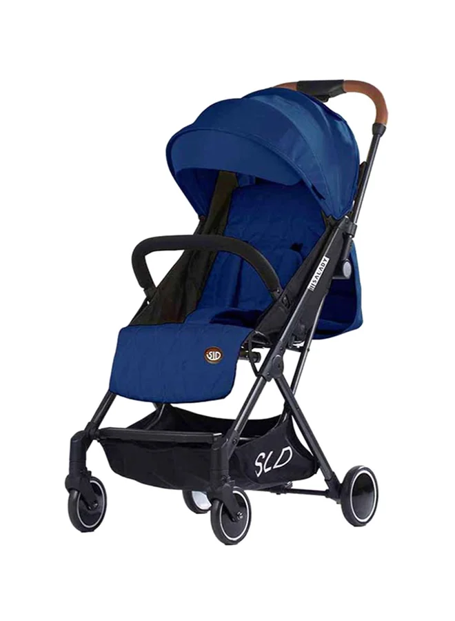 TEKNUM Travel Lite Stroller Compact Foldable Design for Newborns (Navy Blue, 15 kg) u6u4r