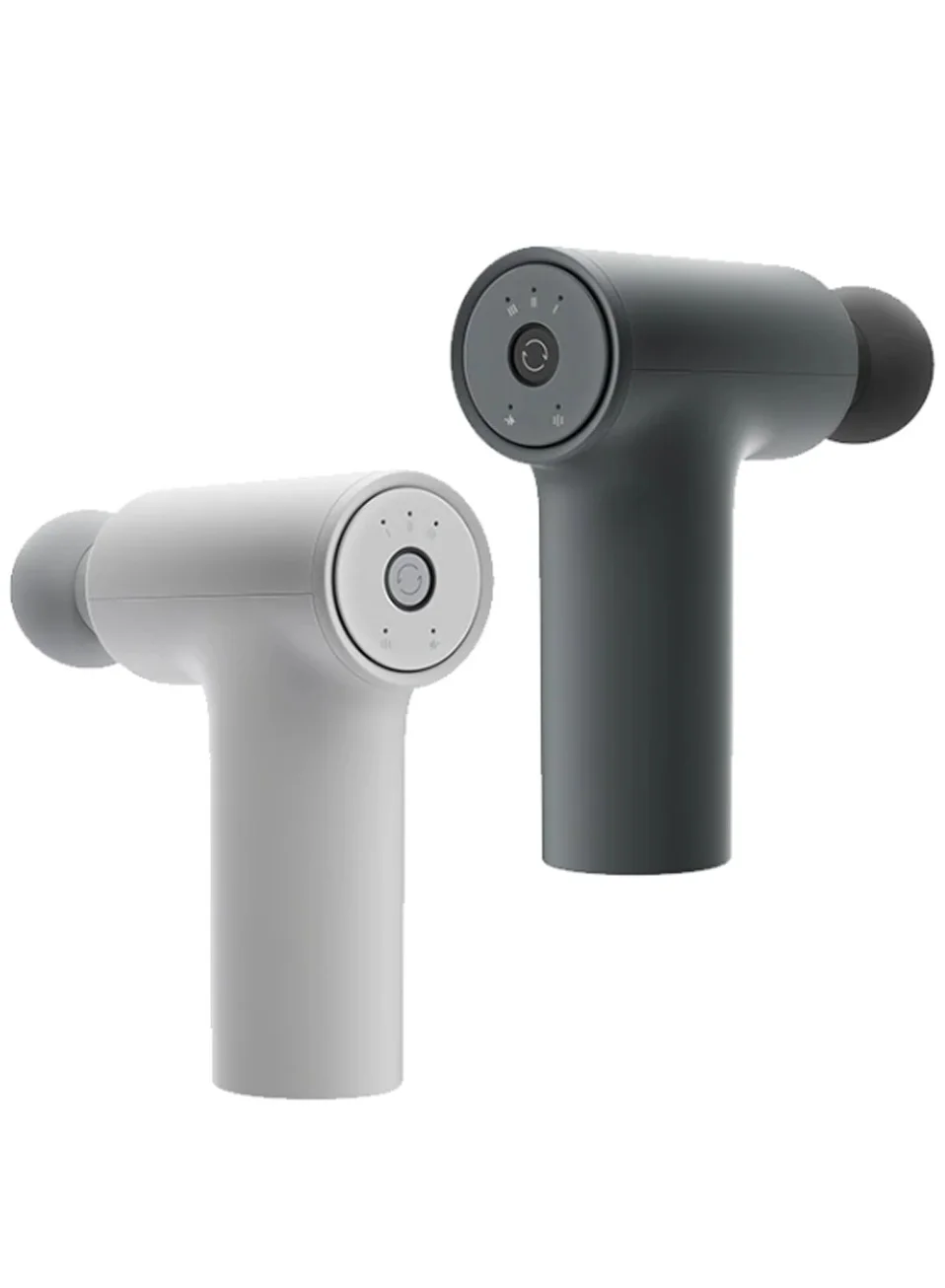 Portable Mini Percussive Massage Gun Deep Tissue Muscle Recovery Device with 3 Interchangeable Heads (350g, 2500rpm) tdpfj