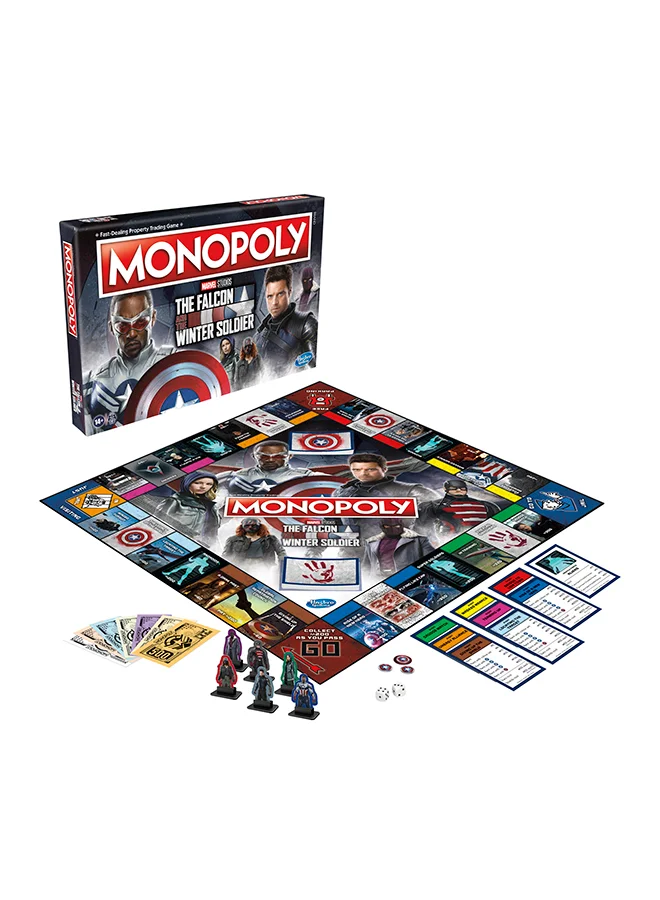 Premium Strategy Board Game The Falcon And The Winter Soldier Edition (Family Activity Set) j7r58