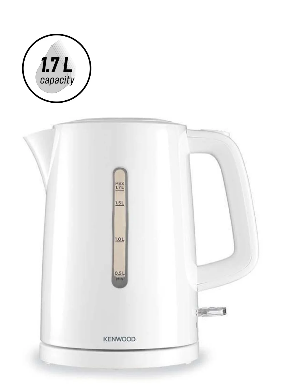 Premium Electric Kettle with Removable Mesh Filter (White, 1.7 L, 2200 W) zdtz6