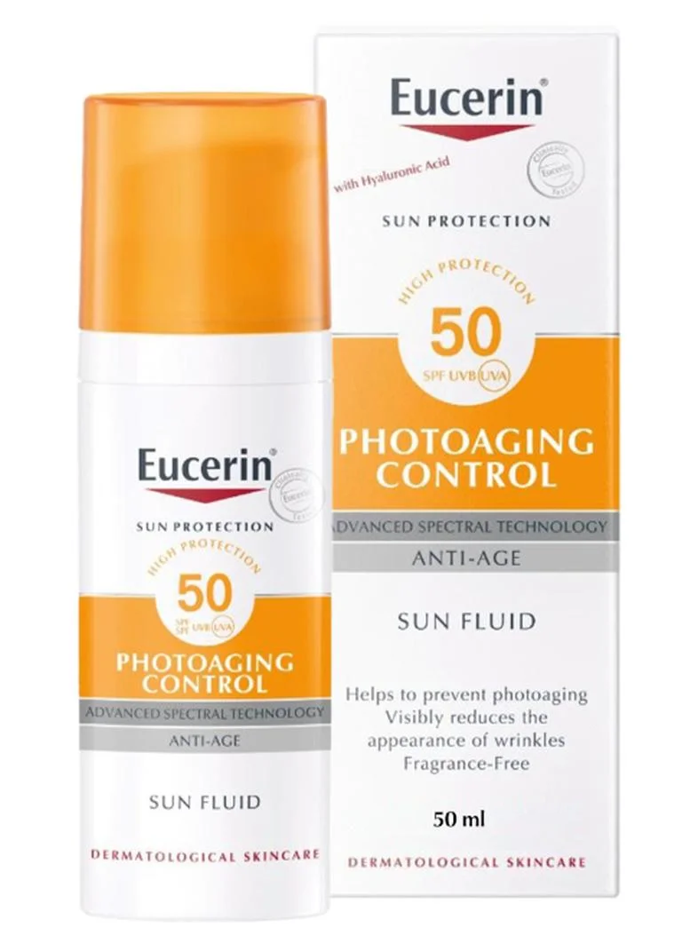 Premium Face Sunscreen Fluid for Mature Skin Photoaging Control (50 mL) fpyul
