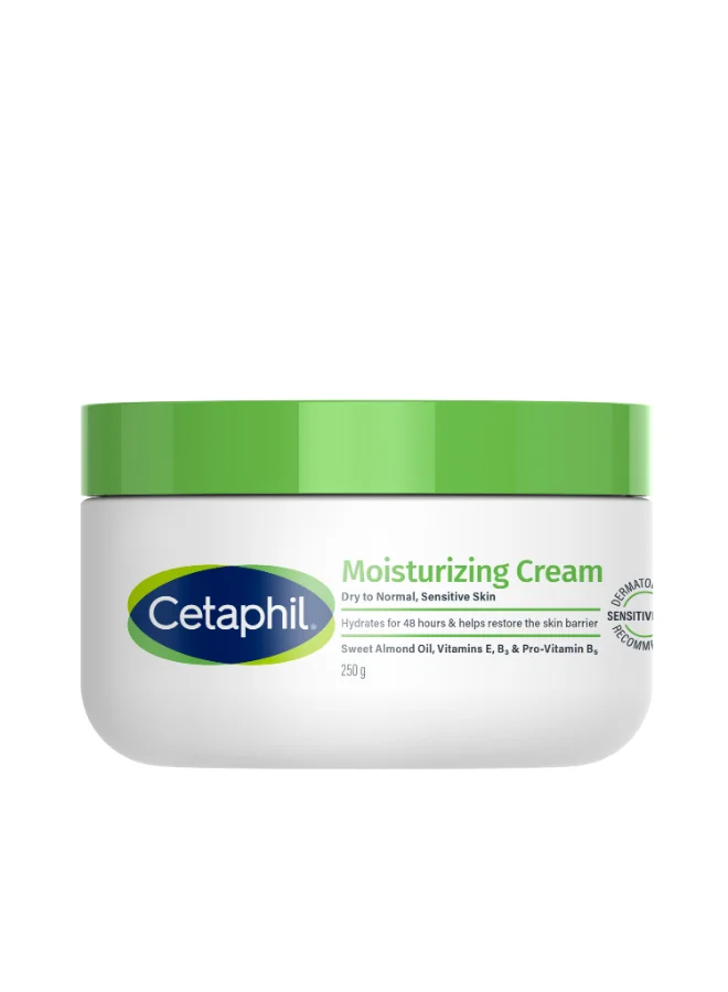 Premium Moisturizing Cream for Sensitive Skin (Unscented, 250g) ft8uq
