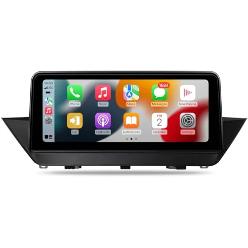 AINAVI 10.25-inch Touch Screen Multimedia Display for X1 E84 2009-2015 CIC System with Wireless CarPlay and Android Auto (10.25 inch) m4ug9