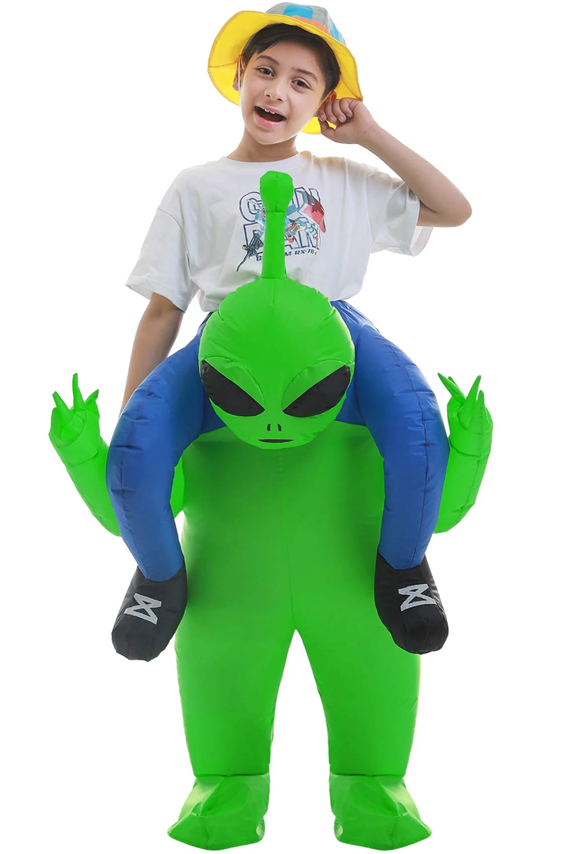 Inflatable Alien Dinosaur Costume Full Body Blow Up Suit for Adult and Kids (One Size) 5bcqf