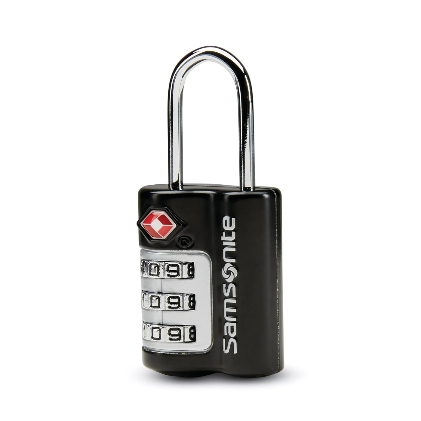 Premium 3-Dial Combination Travel Lock TSA Accepted Security Padlock for Luggage (Black, 1 Pack) uvflw